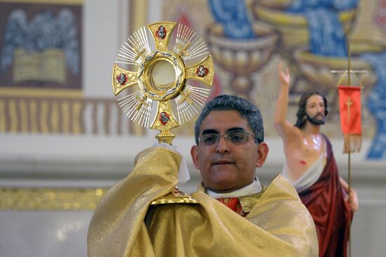 Catholic Easter celebrated in Russia