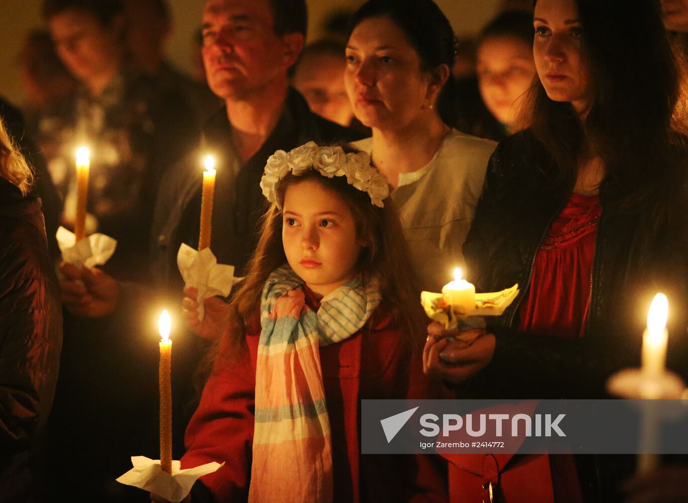 Catholic Easter celebrated in Russia