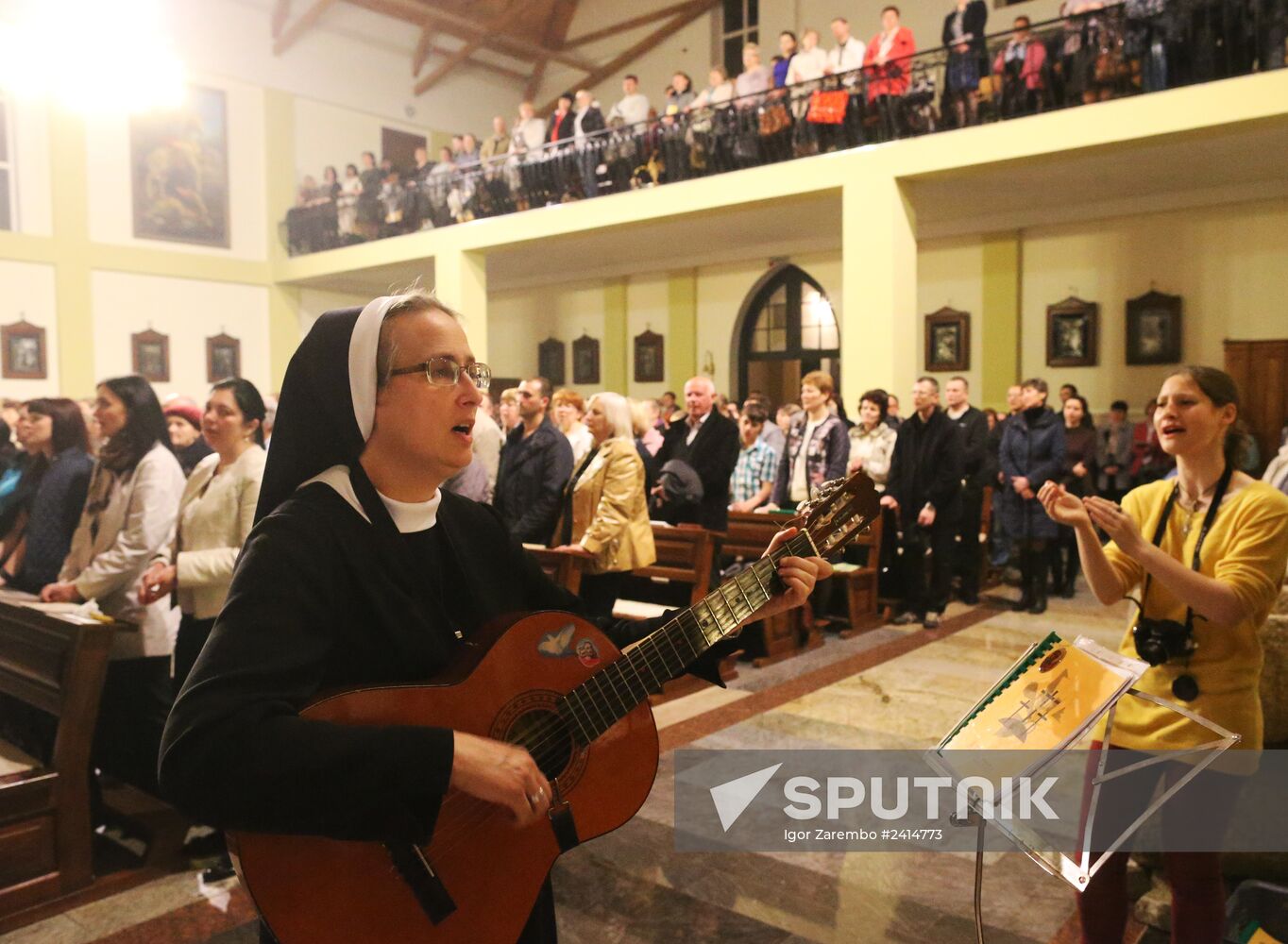 Catholic Easter celebrated in Russia