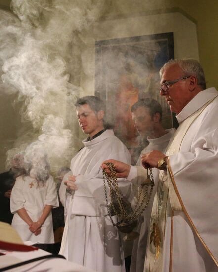 Catholic Easter celebrated in Russia