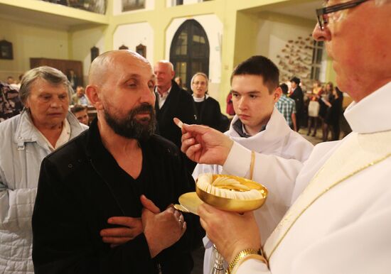 Catholic Easter celebrated in Russia