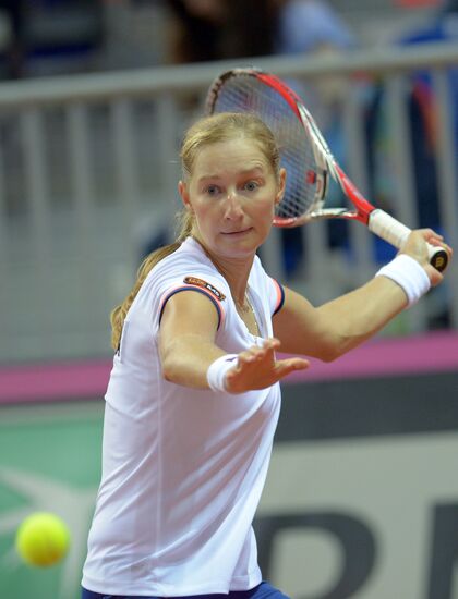 Fed Cup 2014. Russia vs. Argentina. Day Two