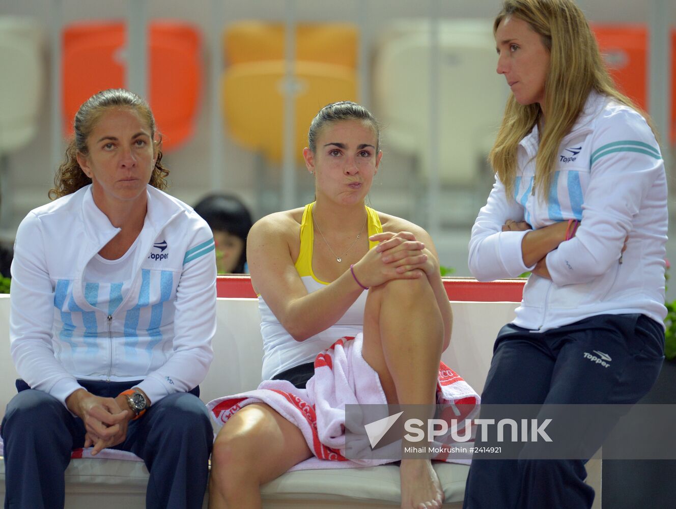 Fed Cup 2014. Russia vs. Argentina. Day Two