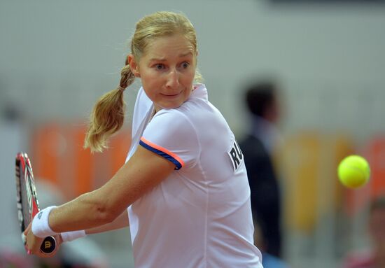 Fed Cup 2014. Russia vs. Argentina. Day Two