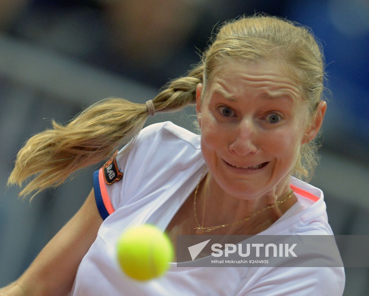 Fed Cup 2014. Russia vs. Argentina. Day Two