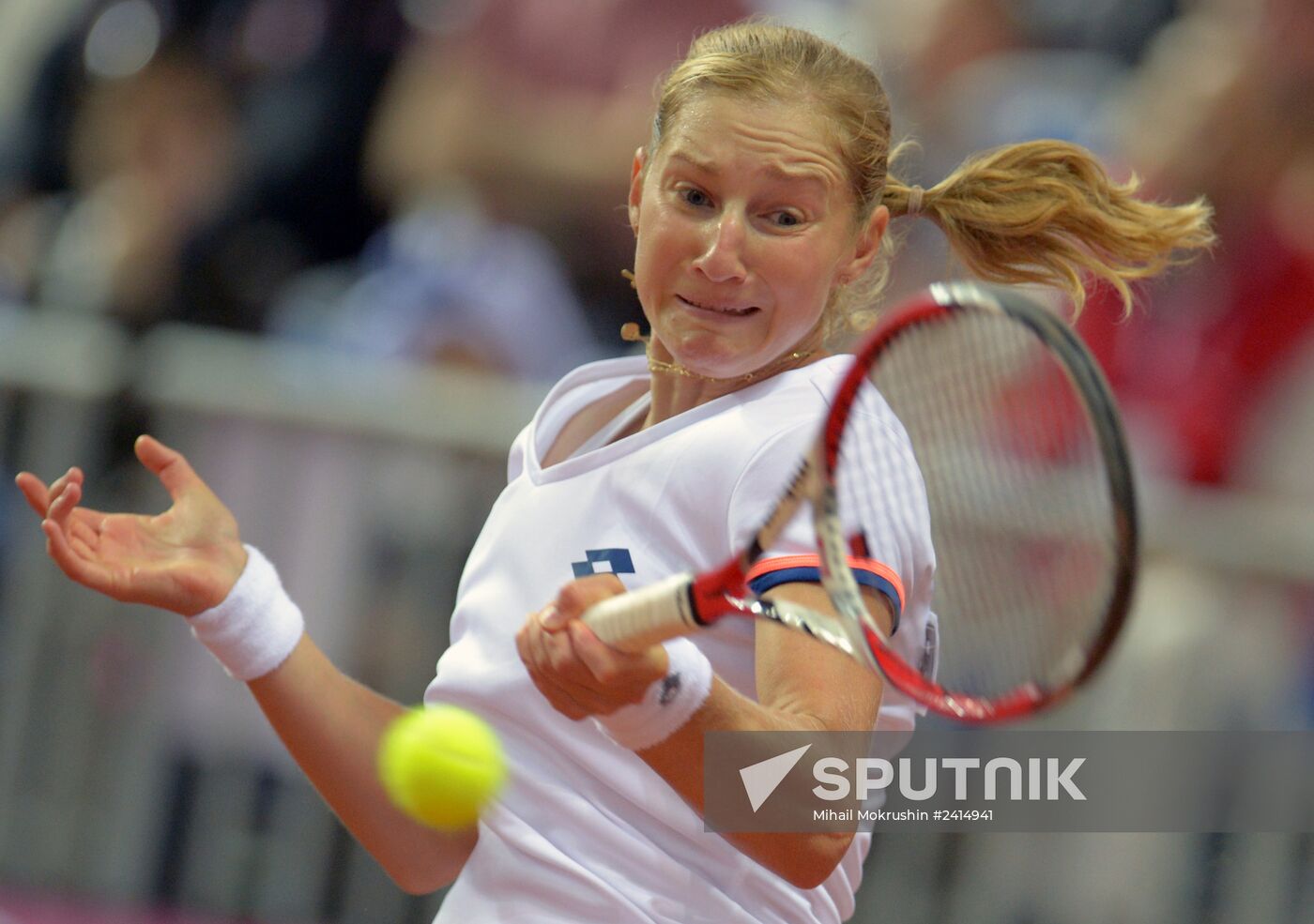 Fed Cup 2014. Russia vs. Argentina. Day Two