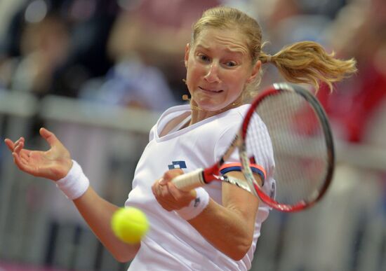 Fed Cup 2014. Russia vs. Argentina. Day Two