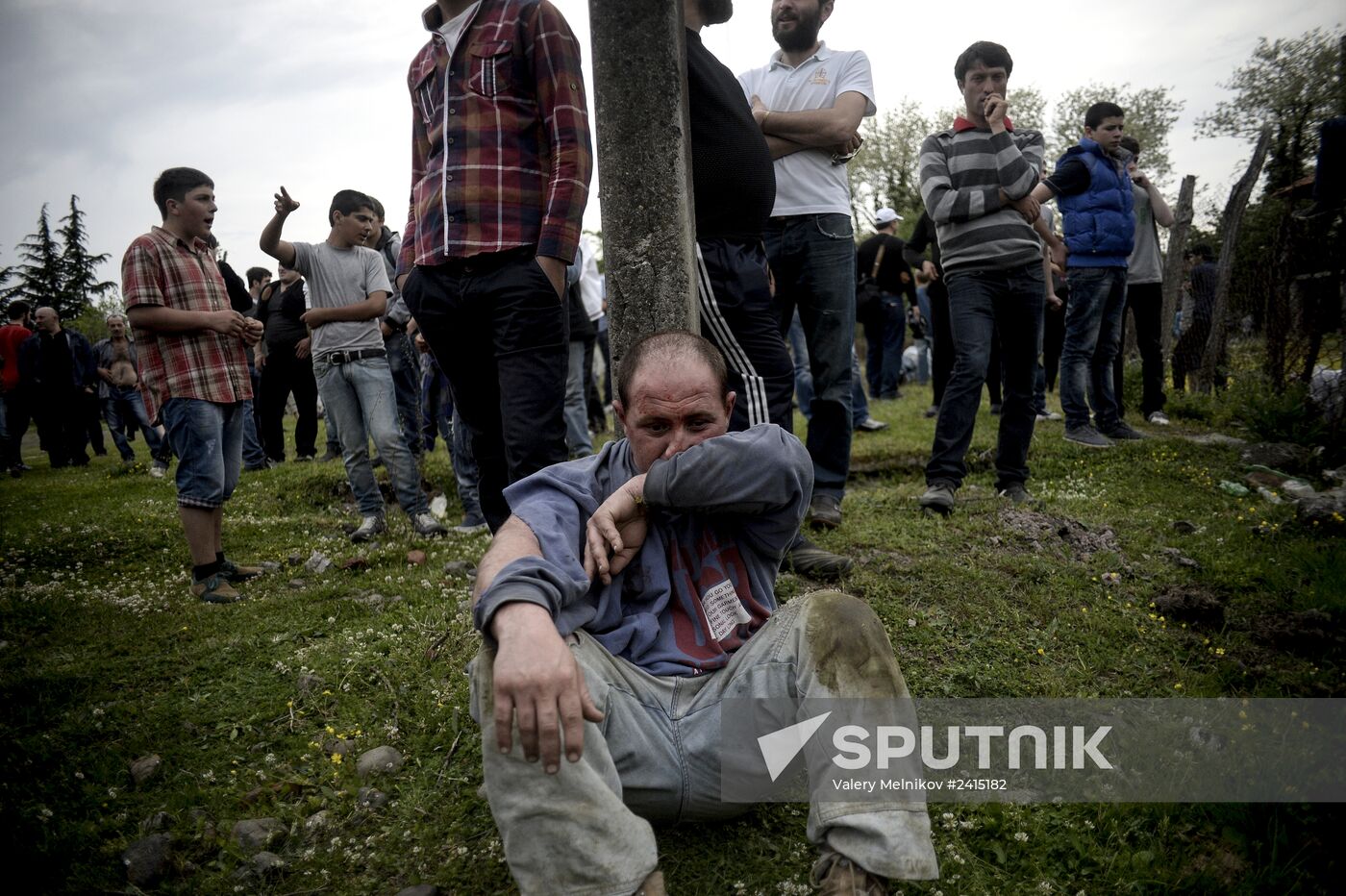 Lelo burti, traditional Georgian game