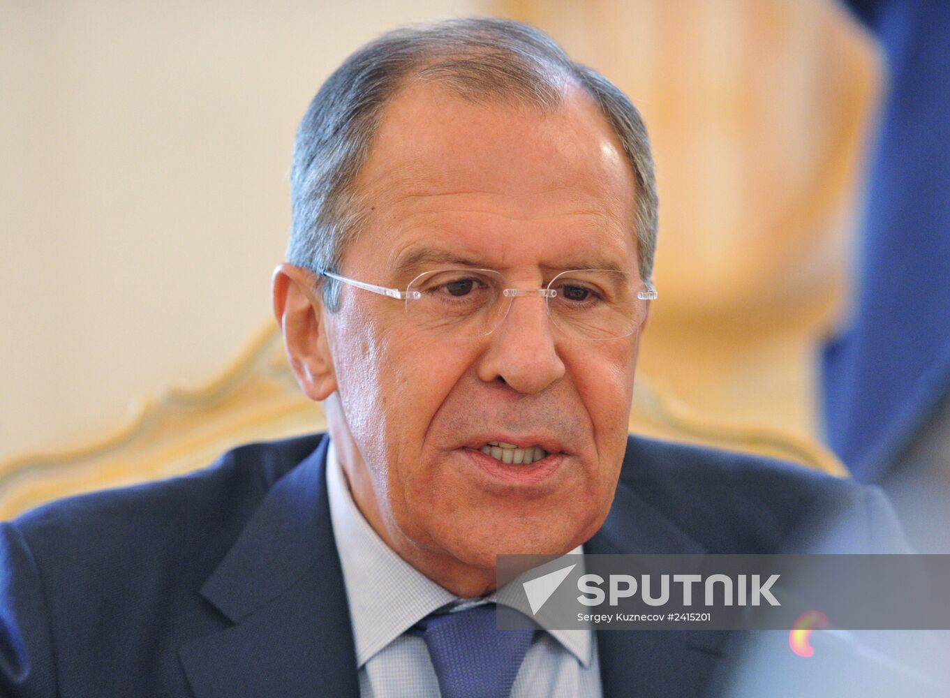 Sergei Lavrov meets with Mozambique's Foreign Minister Oldemiro Balói