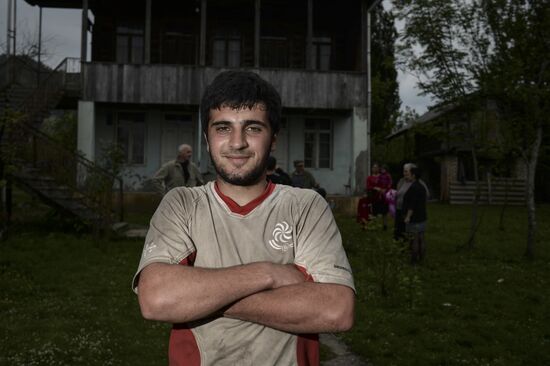Lelo burti, traditional Georgian game