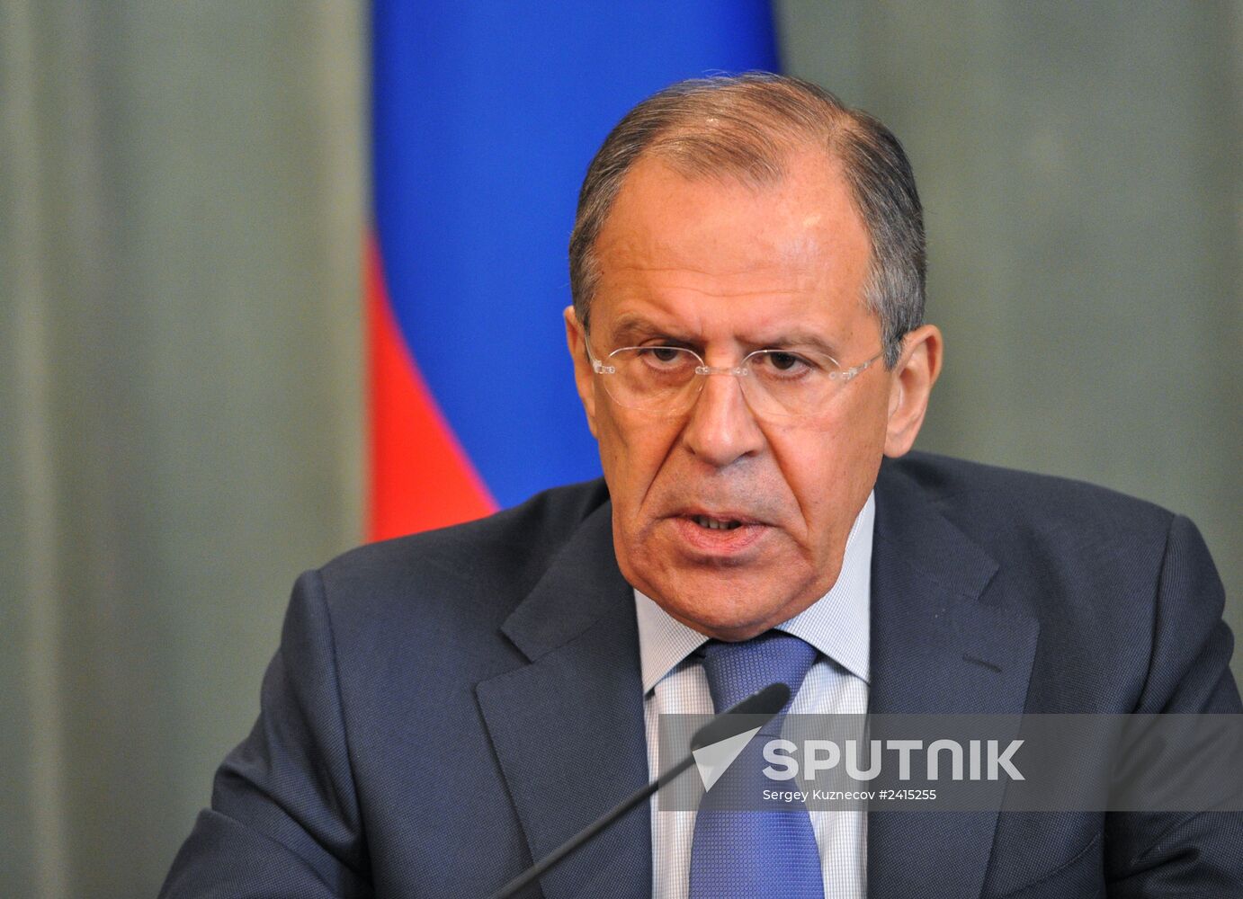 Sergei Lavrov meets with Mozambique's Foreign Minister Oldemiro Balói
