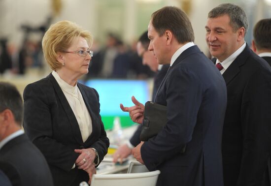 Joint meeting of Russian State Council and National Projects and Demographic Policy Council