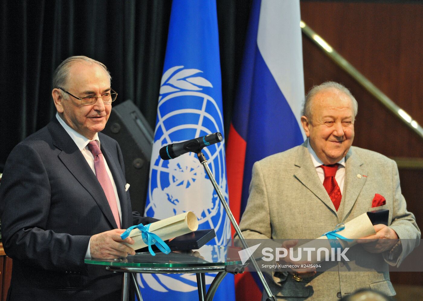 Meeting of Russian Commission for UNESCO on occasion of 60th anniversary of USSR's entry to UNESCO