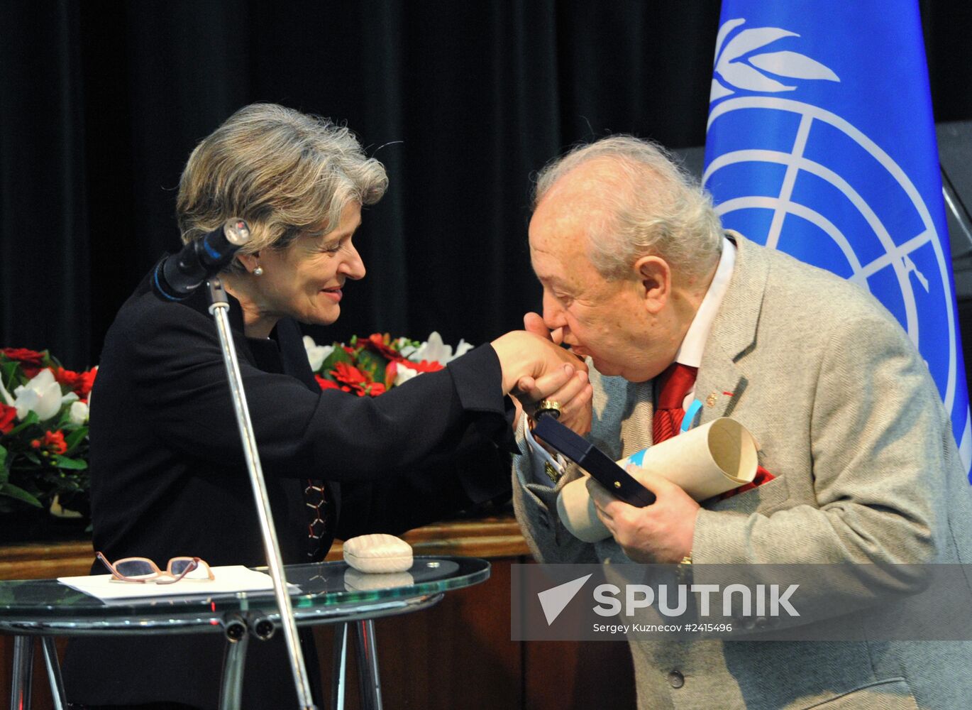 Meeting of Russian Commission for UNESCO on occasion of 60th anniversary of USSR's entry to UNESCO