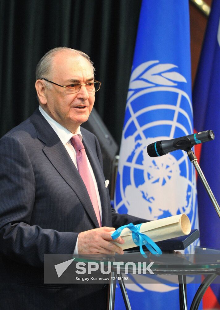 Meeting of Russian Commission for UNESCO on occasion of 60th anniversary of USSR's entry to UNESCO