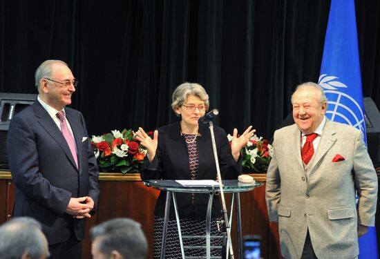 Meeting of Russian Commission for UNESCO on occasion of 60th anniversary of USSR's entry to UNESCO