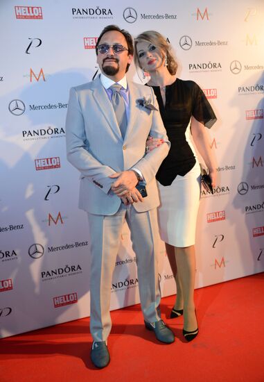 The Most Stylish in Russia awards ceremony organized by HELLO! magazine