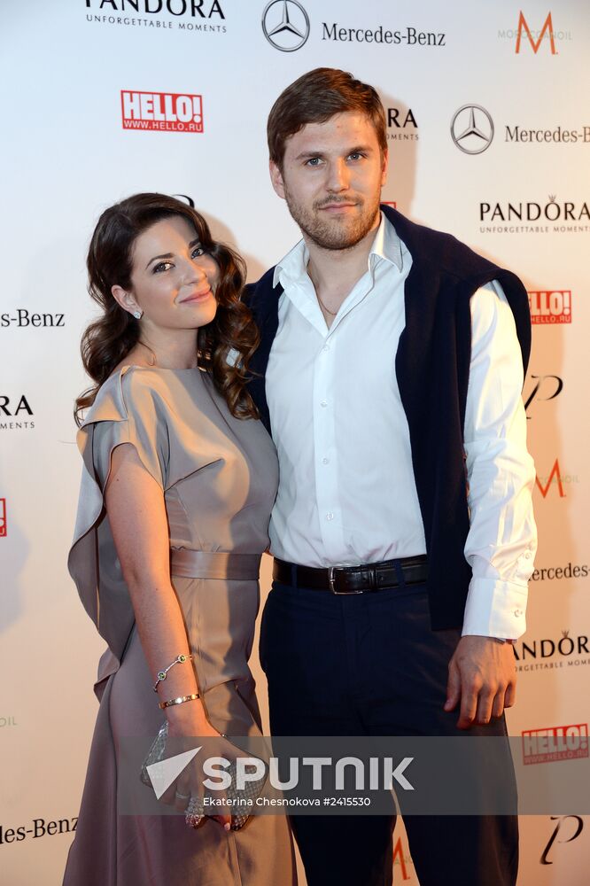 The Most Stylish in Russia awards ceremony organized by HELLO! magazine