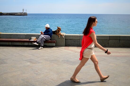 Russian cities. Yalta