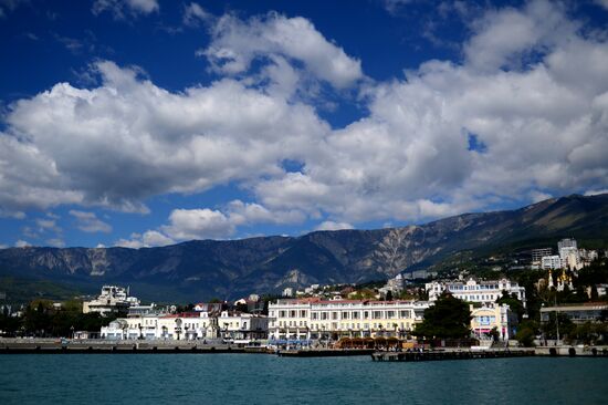 Russian cities. Yalta