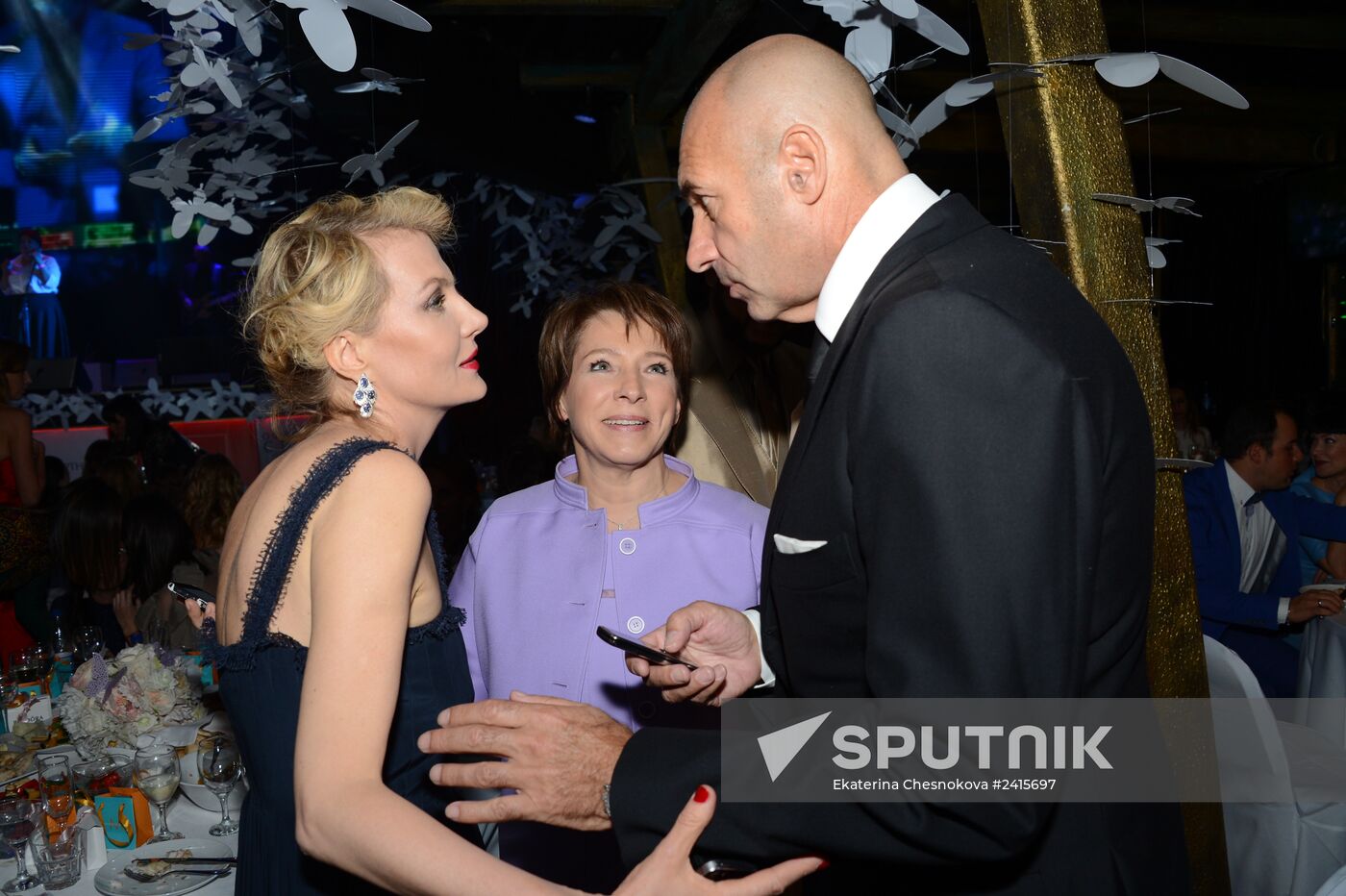 The Most Stylish in Russia awards ceremony organized by HELLO! magazine