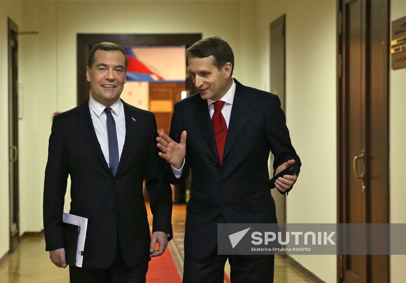 Dmitry Medvedev reports on the Government's 2013 performance at the State Duma