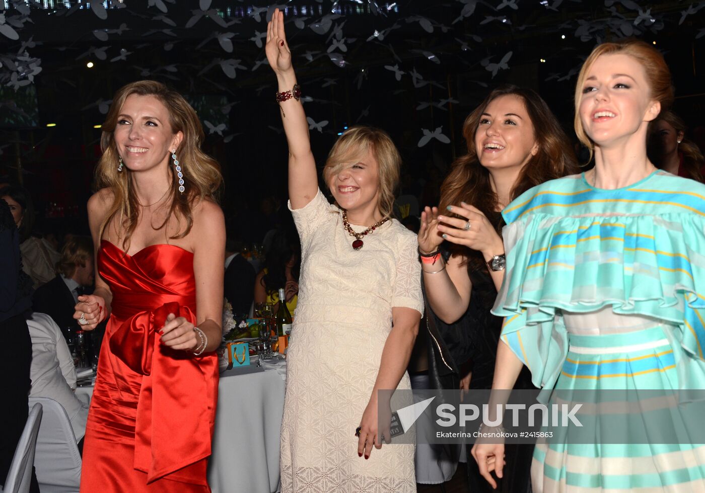 The Most Stylish in Russia awards ceremony organized by HELLO! magazine