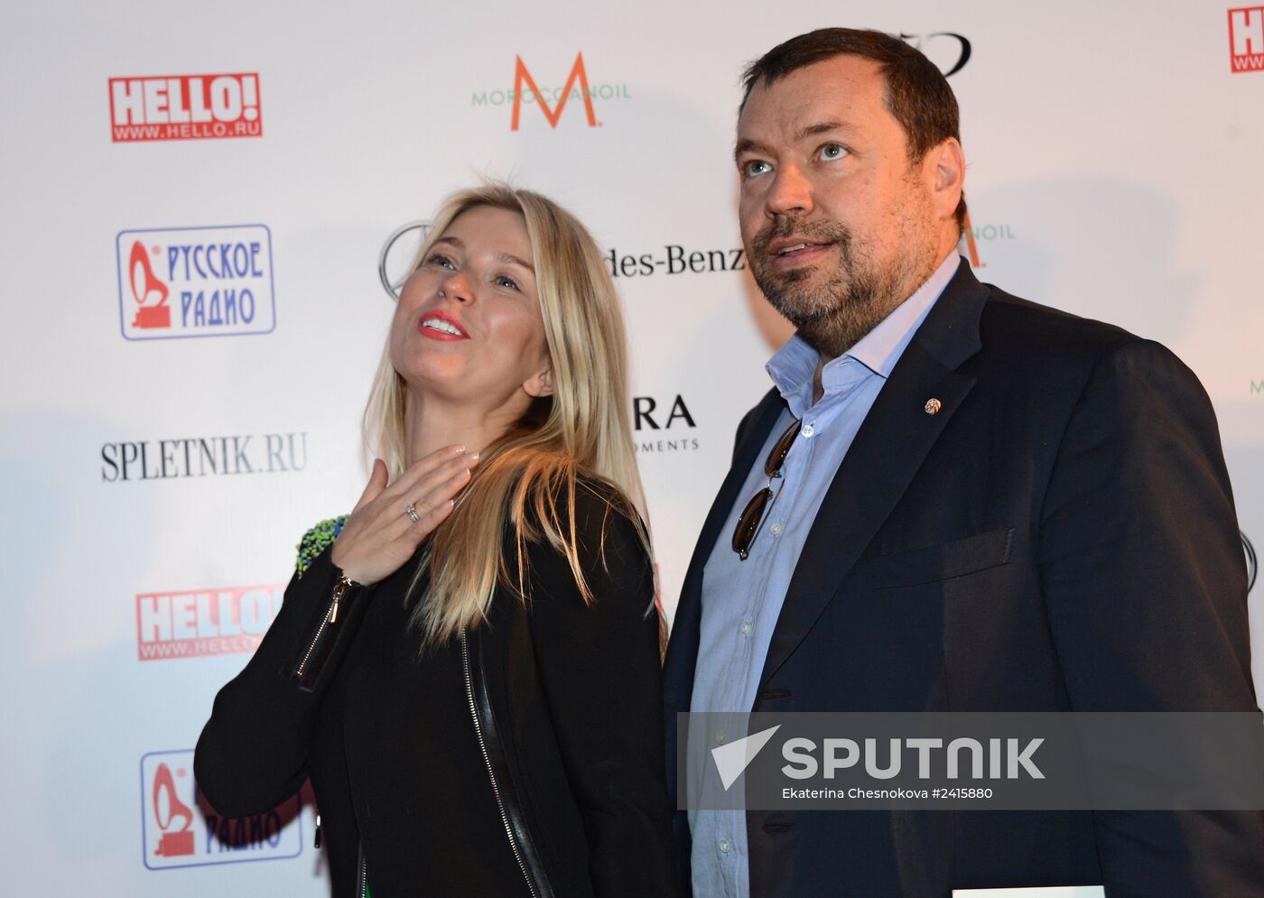 The Most Stylish in Russia awards ceremony organized by HELLO! magazine