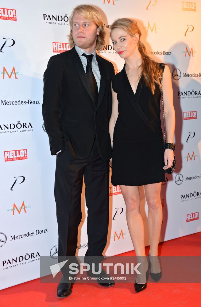 The Most Stylish in Russia awards ceremony organized by HELLO! magazine