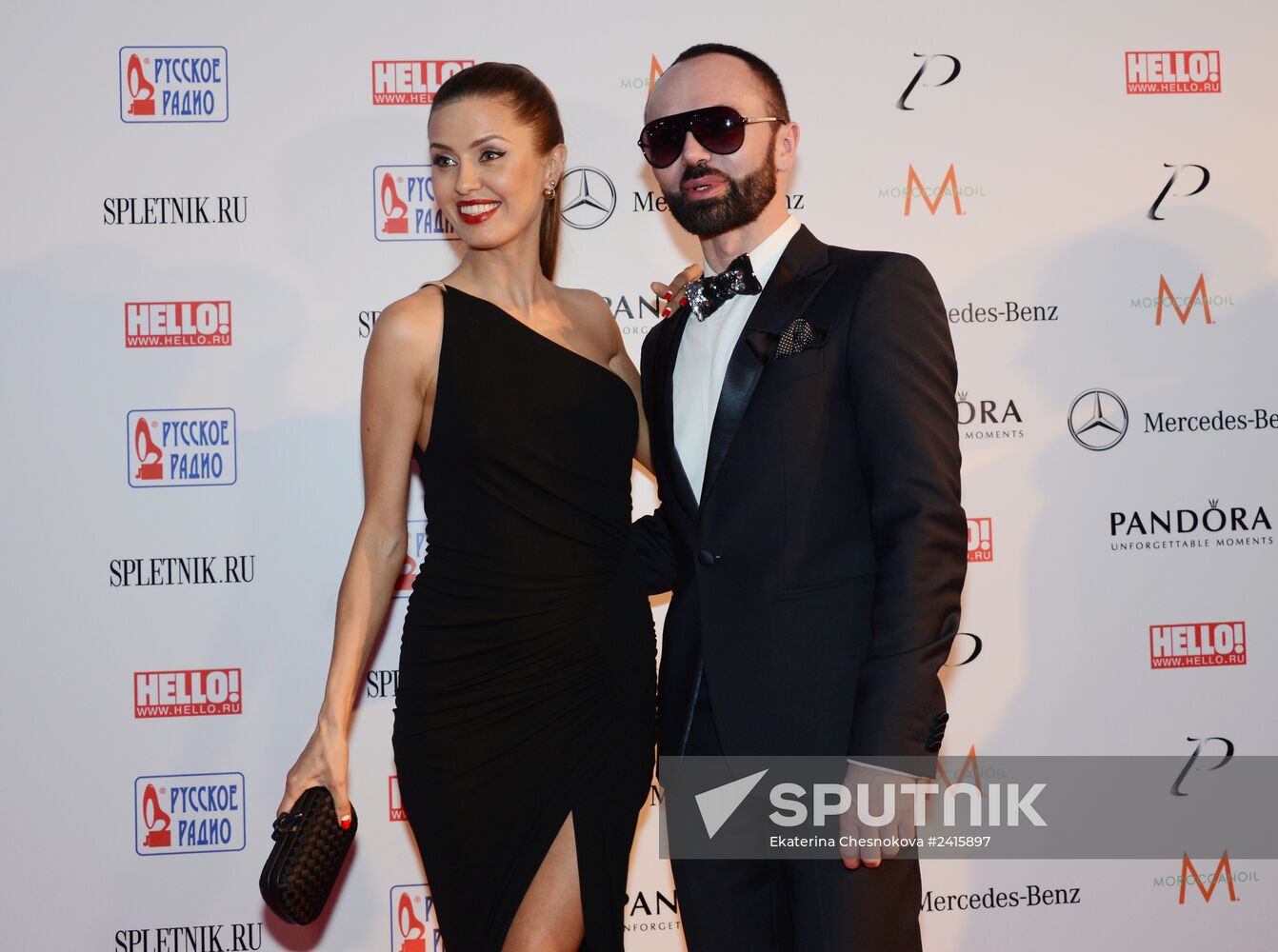 The Most Stylish in Russia awards ceremony organized by HELLO! magazine