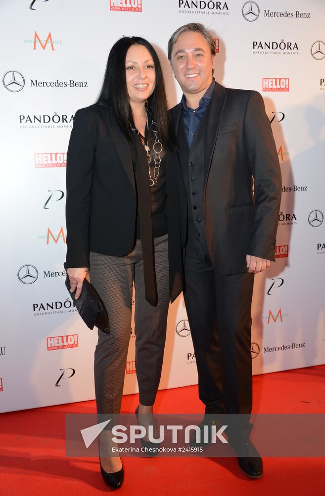 The Most Stylish in Russia awards ceremony organized by HELLO! magazine