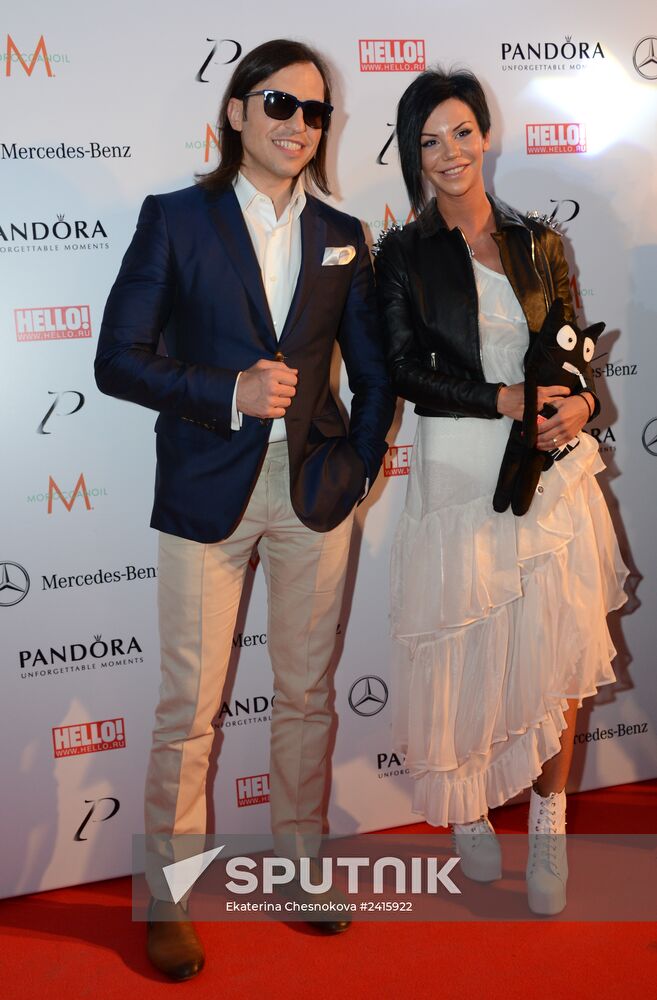 The Most Stylish in Russia awards ceremony organized by HELLO! magazine