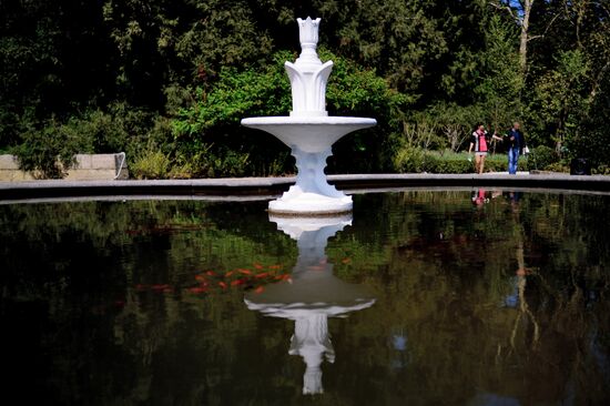 Nikitsky Botanical Garden in Yalta