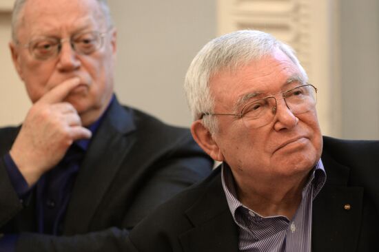 International news conference, "The Works of Yury Lyubimov in the Russian and World Theater"