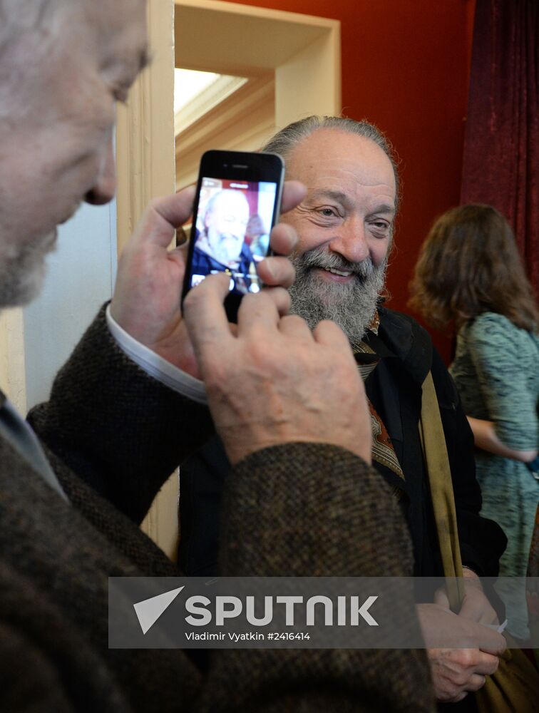 International news conference, "The Works of Yury Lyubimov in the Russian and World Theater"