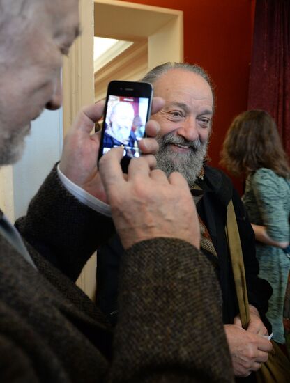 International news conference, "The Works of Yury Lyubimov in the Russian and World Theater"