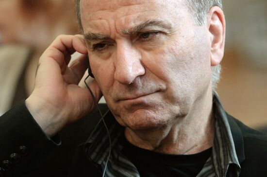 International news conference, "The Works of Yury Lyubimov in the Russian and World Theater"