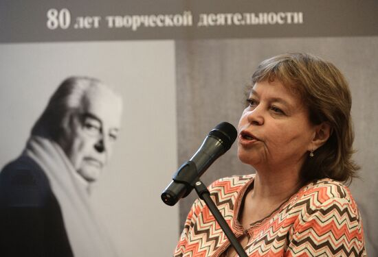 International news conference, "The Works of Yury Lyubimov in the Russian and World Theater"