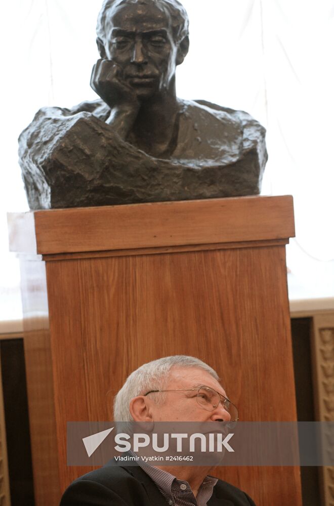 International news conference, "The Works of Yury Lyubimov in the Russian and World Theater"