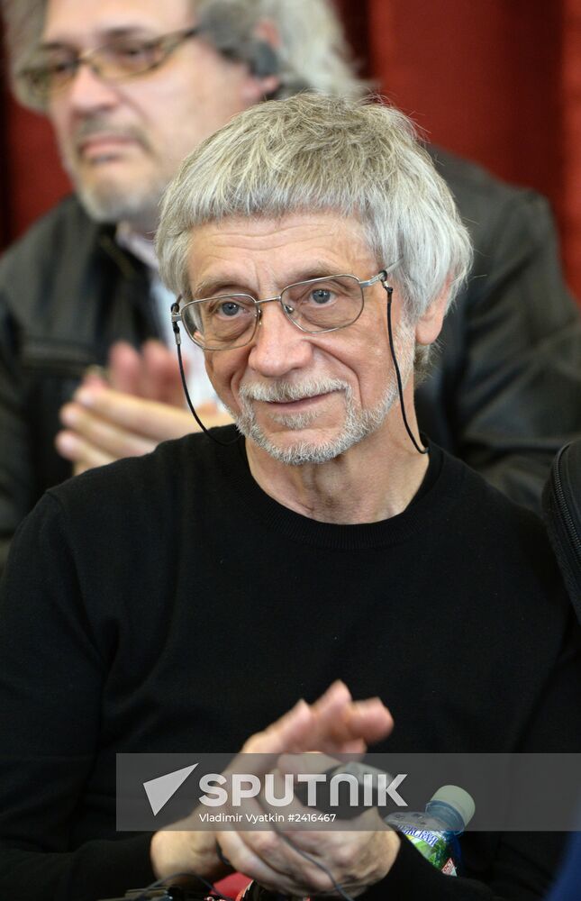 International news conference, "The Works of Yury Lyubimov in the Russian and World Theater"
