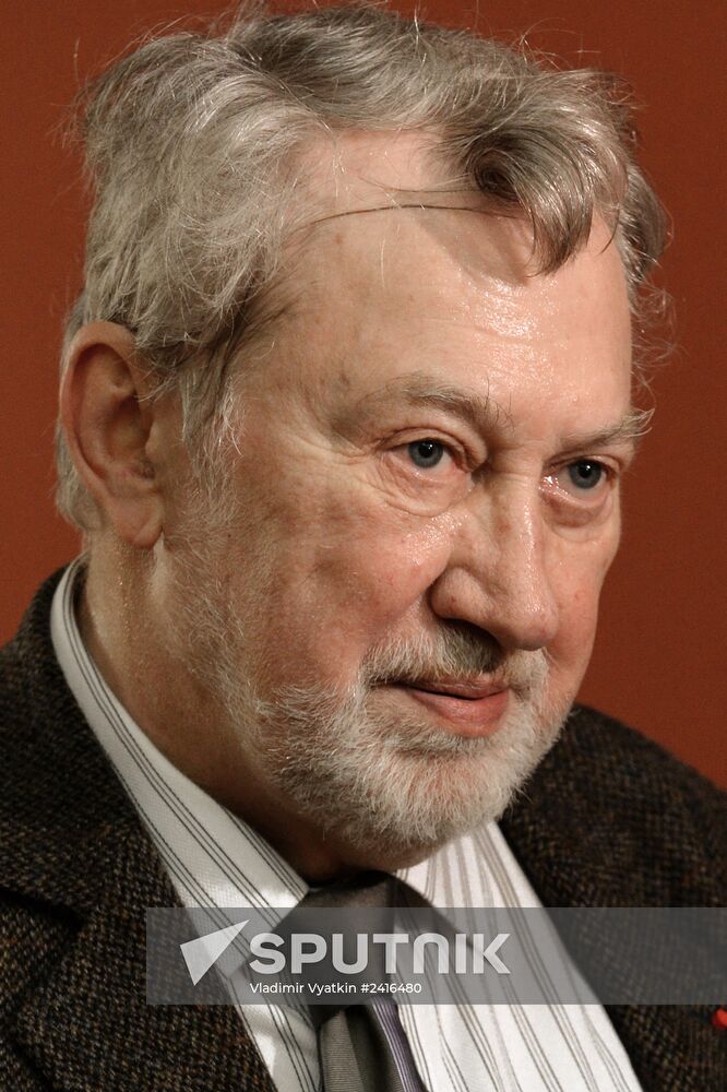 International news conference, "The Works of Yury Lyubimov in the Russian and World Theater"