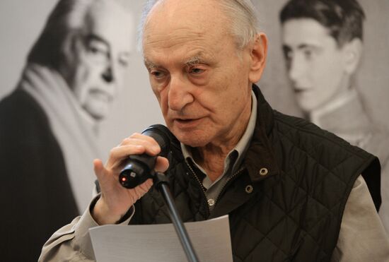 International news conference, "The Works of Yury Lyubimov in the Russian and World Theater"