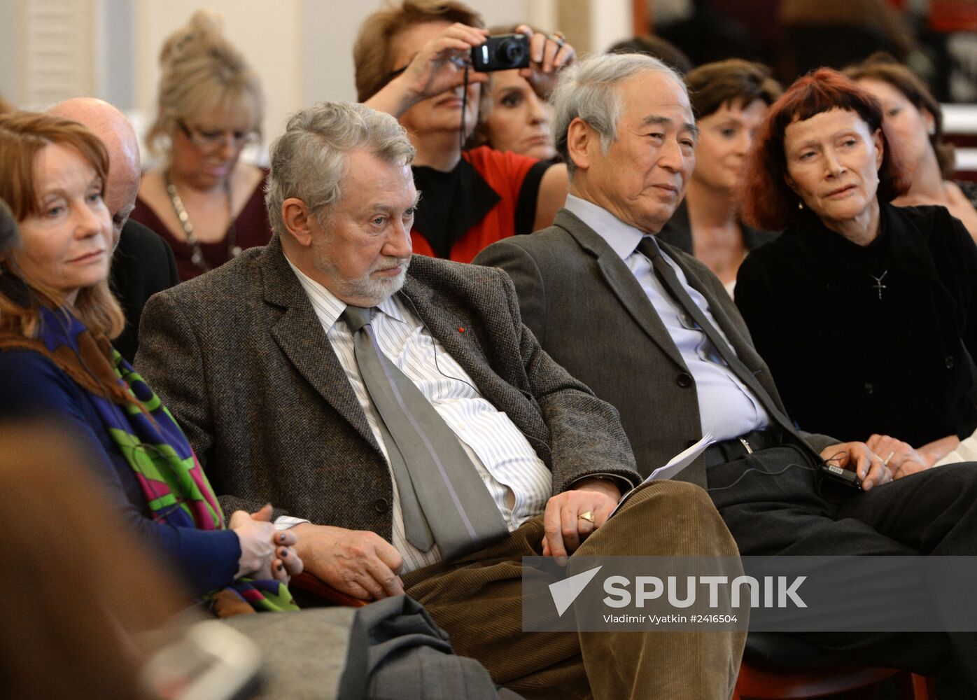 International news conference, "The Works of Yury Lyubimov in the Russian and World Theater"