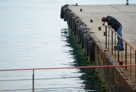 Preparations for the vacation season in Yalta
