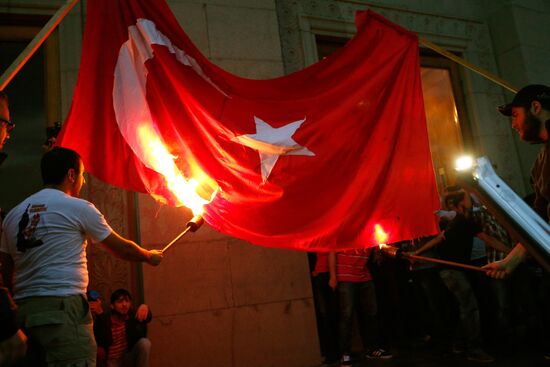 March in memory of 1915 Armenian Genocide