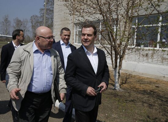 Dmitry Medvedev's working visit to Far Eastern Federal District. Day Two