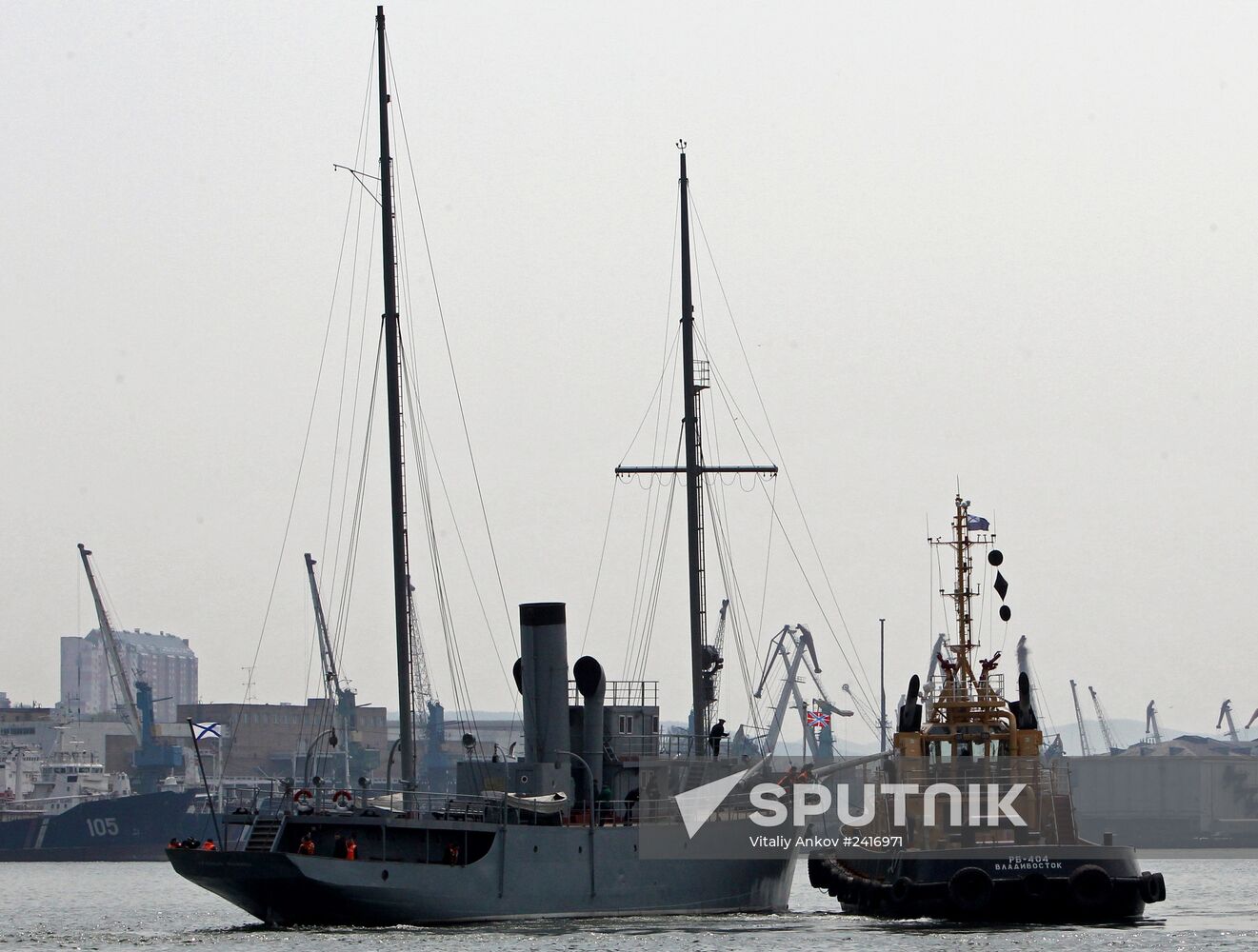The Krasny Vympel ship-museum in Vladivostok sent for repairs