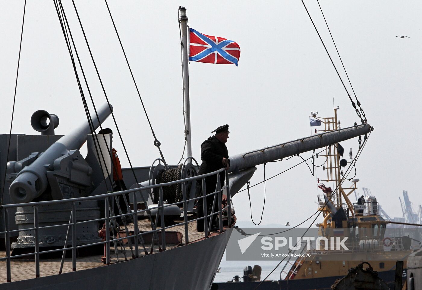 The Krasny Vympel ship-museum in Vladivostok sent for repairs