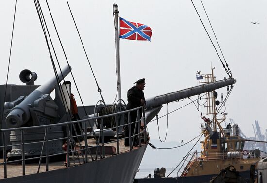The Krasny Vympel ship-museum in Vladivostok sent for repairs