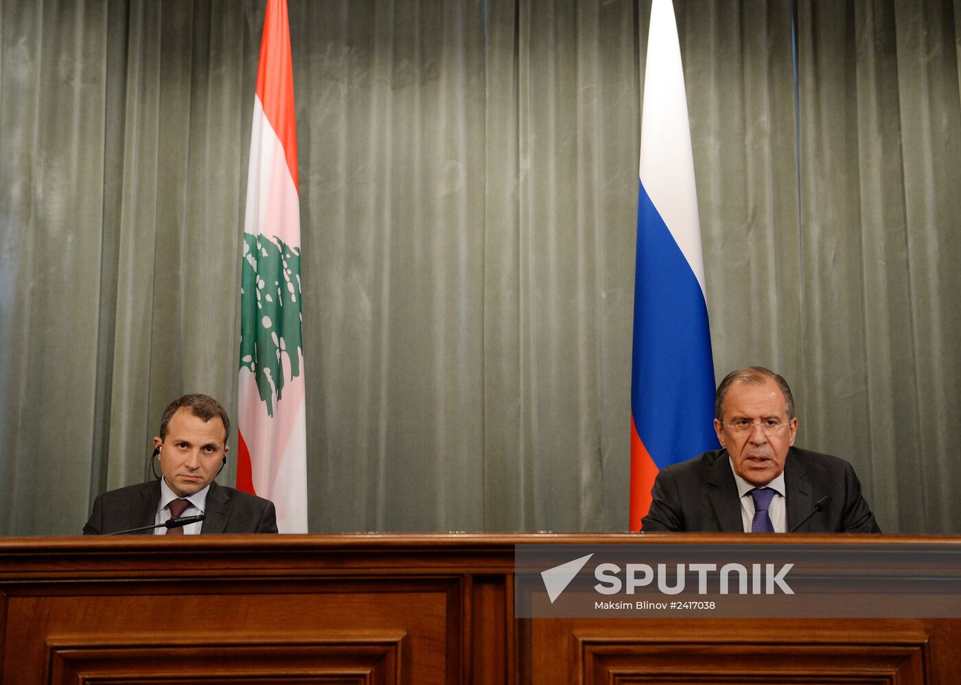Foreign ministers of Russia and Lebanon meet in Moscow